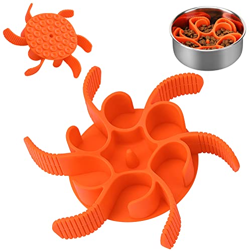 Dog Slow Feeder Silicone Spiral Insert Feeder