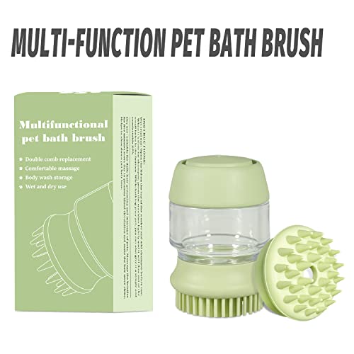 Pet Massage Shampoo Bath Brush