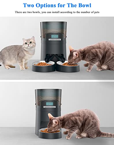 Automatic WiFi Smart 2 Cat Feeder Pet Dispenser
