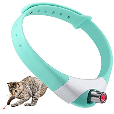 LED Lazer Lights Amusing Cat Collar Interactive Toy