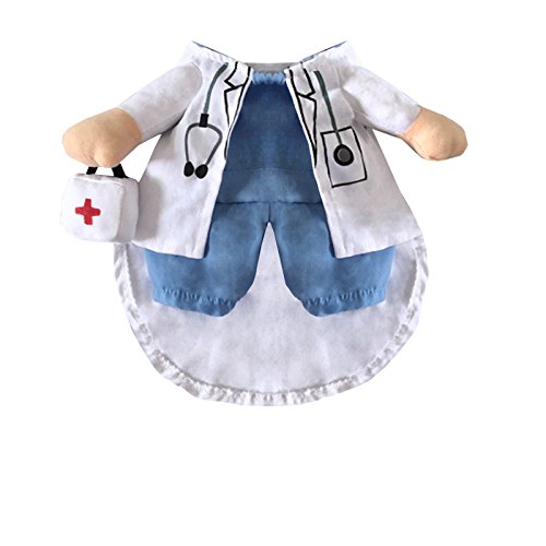 Funny Cute Doctor Costume Pet Outfit