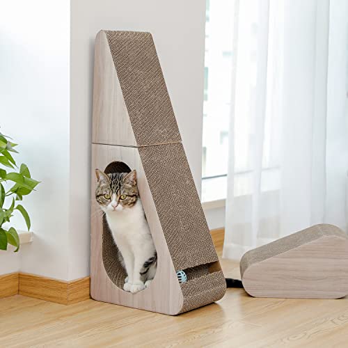 2 in 1 Cat Corrugated Scratching Post