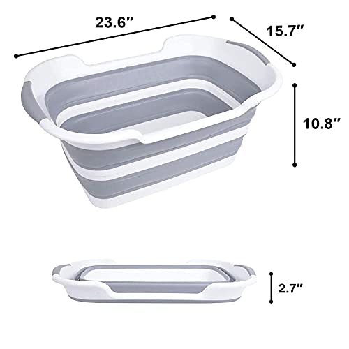 Pet Collapsible Bathtub With Water Drain Plug