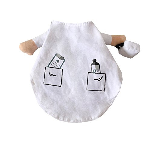 Funny Cute Doctor Costume Pet Outfit