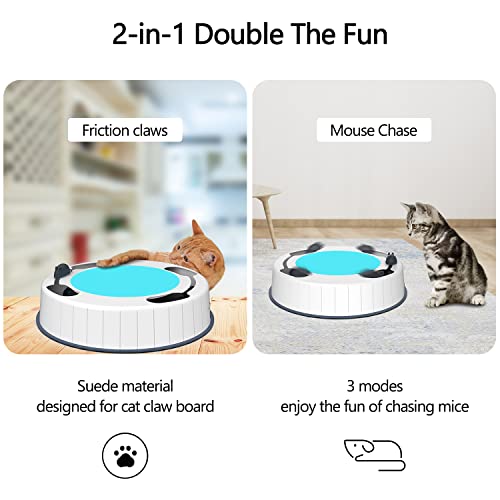 Automatic Interactive Cat Scratch Pad Toy