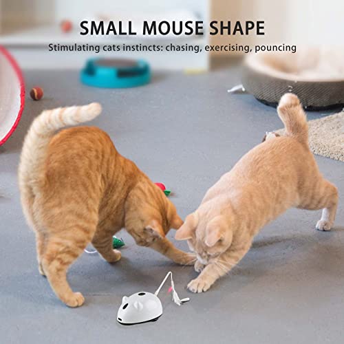 Cat Self Rotating Light Up Mouse Toy