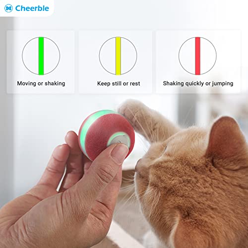 Smart Interactive Light Up Cat Ball