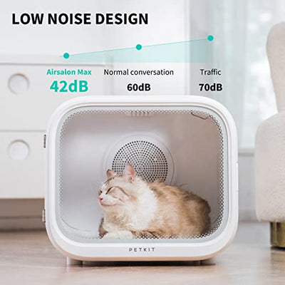 Ultra-Quiet Automatic Cat Hair Dryer With Smart Temperature Control