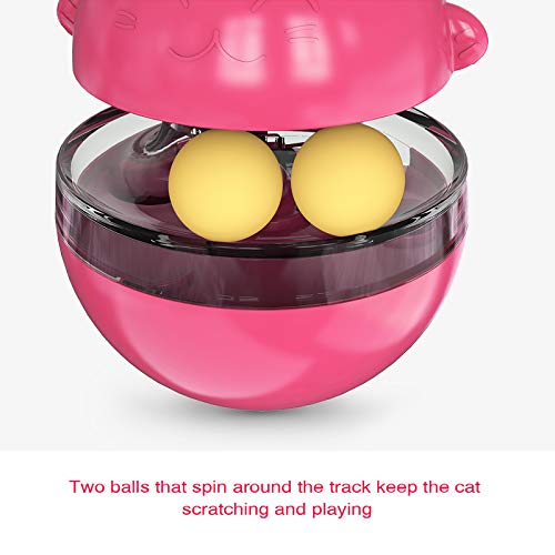 Cat Treat Dispensing Turntable Ball Toy