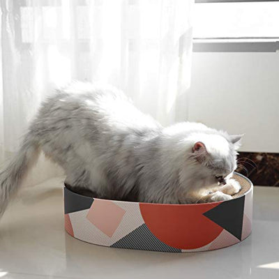 Cat Corrugated Cardboard Scratch Pad Lounge Bed