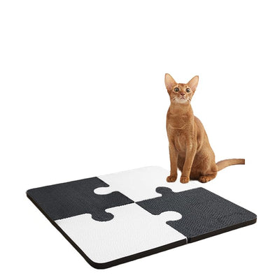 Cat Puzzle Style Scratch Pad