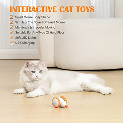 Interactive Electric Cat Toy With LED Lights