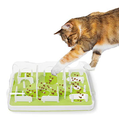 Interactive Cat Puzzle Treat Feeder Game