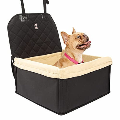 Dog Booster Seat with Adjustable Seatbelt