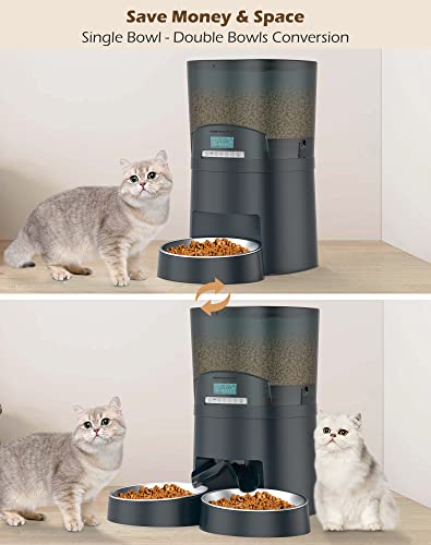 Automatic 6.5L Dry Food Dispenser With 2.4G Smart WiFi APP Control