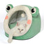 Velvet Cat Dog Igloo Cave Bed