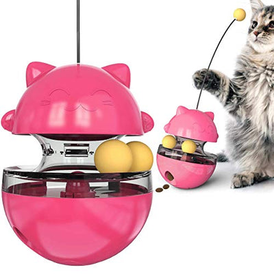 Cat Treat Dispensing Turntable Ball Toy