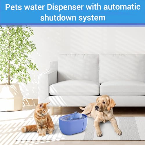 Smart Pet Water Fountain Dispenser With LED Lights