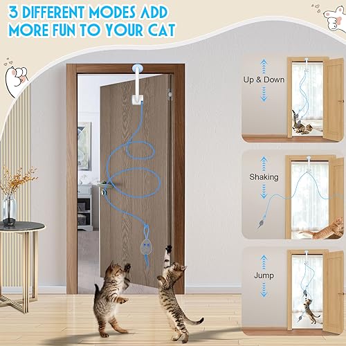 Cat Interactive Hanging Automatic String Toy