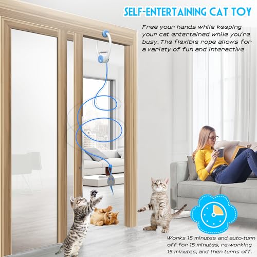 Cat Interactive Hanging Automatic String Toy