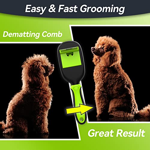 5 In 1 Double-Sided Pet Shedding Grooming Brush 