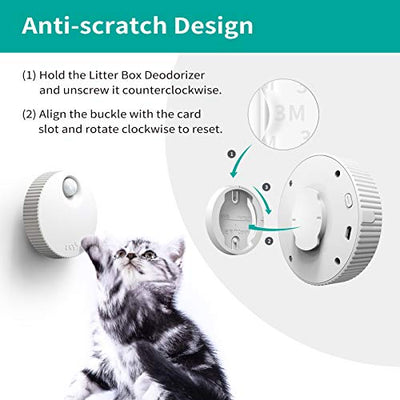 Cat Litter Deodorizer Odor Eliminator 99.9% Dust-Free