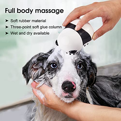 Soft Silicone Pet Grooming Massage Bath Brush