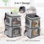 Double-Compartment Cat Carrier Backpack