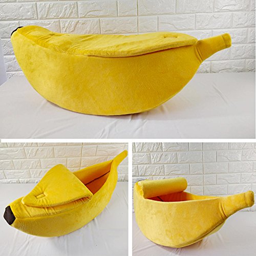 Pet Banana Cozy Bed House