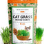 4oz Cat Oat & Barley Seeds Mix - 100% Non-GMO Refill Grass Growing Kit