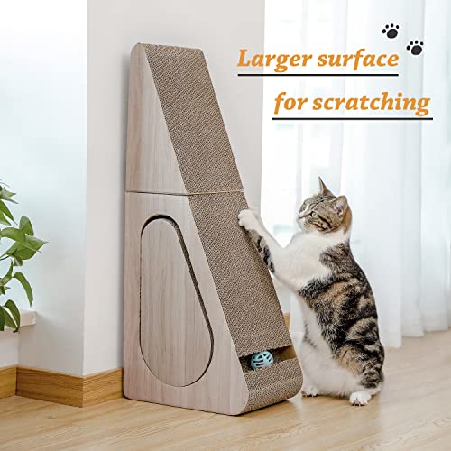 2 in 1 Cat Corrugated Scratching Post