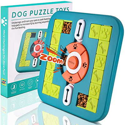 Dog IQ Puzzle Treat Slow Feeder Toy