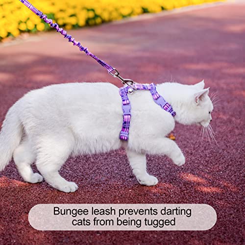 Soft Adjustable Cat Harness & Leash Set