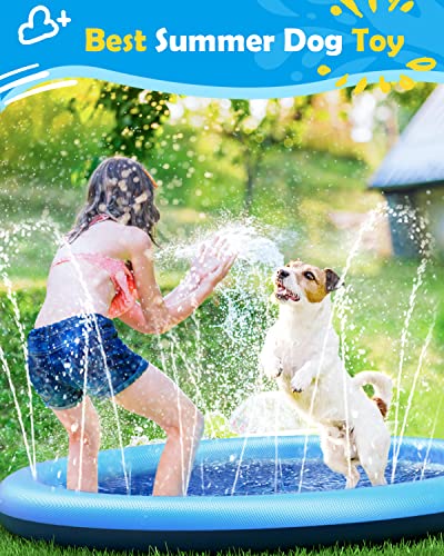 Dog Water Sprinkler Splash Pool