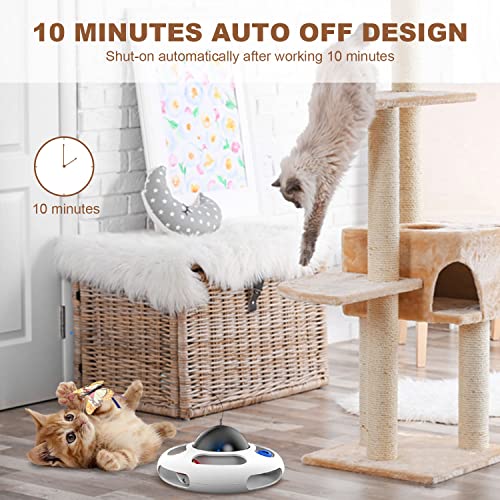 Rotating Butterfly Cat Teaser Automatic Toy