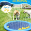 Dog Water Sprinkler Splash Pool