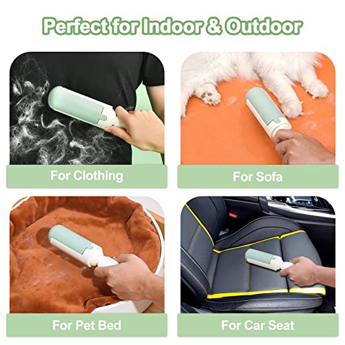 2 Pack Reusable Pet Fur Remover Roller