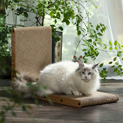 Cat L-Shaped Scratching Board