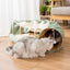 Cat Soft Play Foldable Tunnel Tube Bed