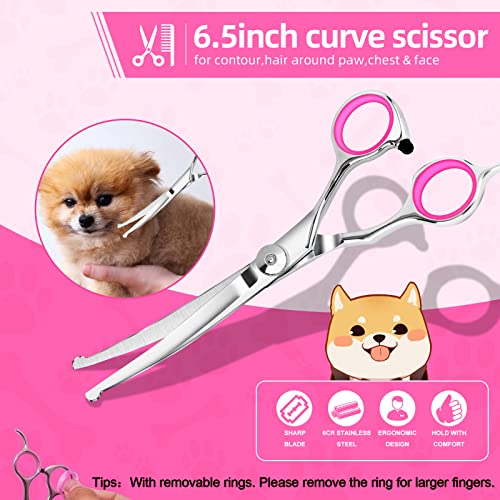 Pet Grooming Scissors Kit