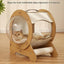 Cat Transparent Space Capsule Bed