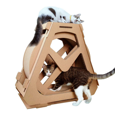 Ferris Wheel Cat Scratcher Activity Centre For Kittens