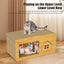 Cat Wooden Scratcher Cardboard House