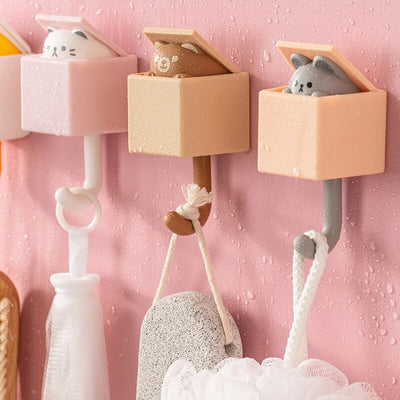 Cute Cat Cartoon Hook Decoration Hangers