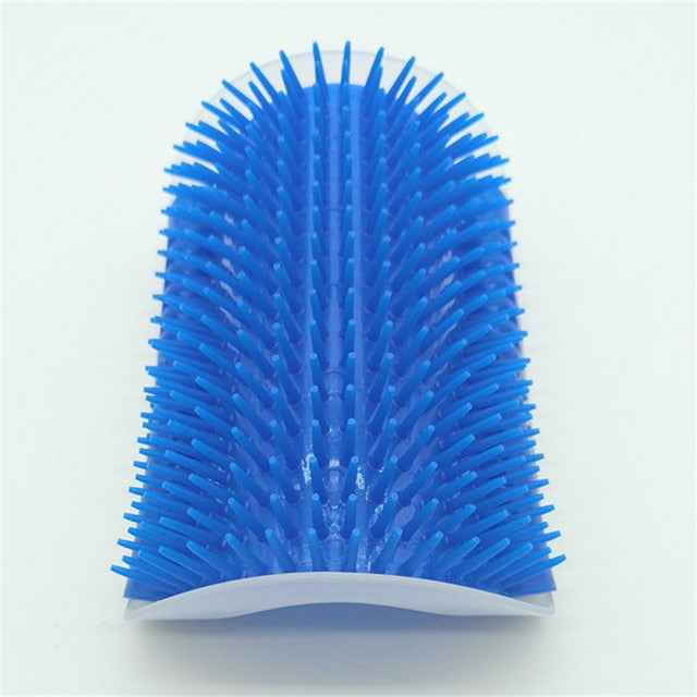 Cat Corner Scratcher Self-Grooming Brush