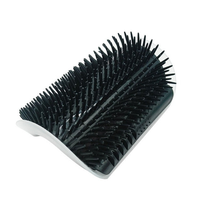 Cat Corner Scratcher Self-Grooming Brush